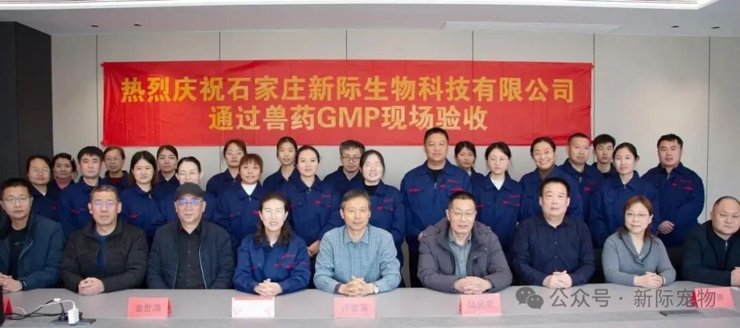 Good News | Shijiazhuang Xinji Technology Co., Ltd Officially Passes the Latest Veterinary GMP Acceptance